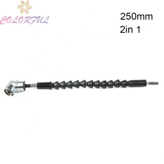 【COLORFUL】Drill Bit 105 Degree 2pcs Adapter Connector Magnetic Power Tools Right Angle