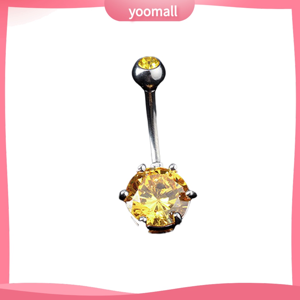 Khuyên Rốn Đính Đá Thời Trang Cá Tính