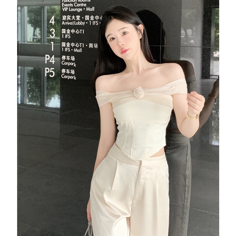 Áo Sát Nách Vải Satin Dáng Ôm Thời Trang Mùa Hè