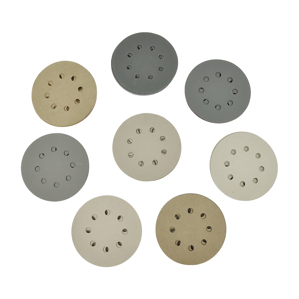 Set 40 Đĩa Chà Nhám 125mm / 5 Inch Bằng Nhôm Oxide