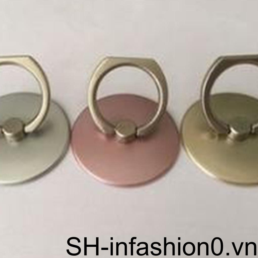 Giá Đỡ Điện Thoại Dạng Nhẫn Tròn Xoay 360 Độ° Nhẫn Đỡ Điện Thoại 3D Tiện Lợi Dễ Sử Dụng