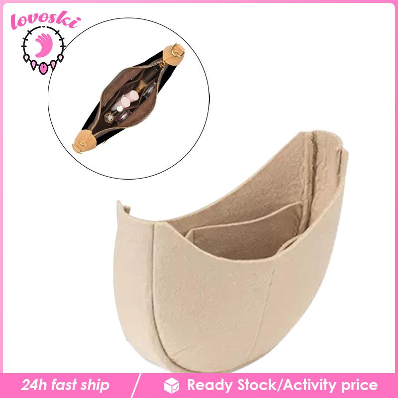 Túi Đựng Đồ Trang Điểm Bằng Vải Nỉ Gọn Nhẹ Sức Chứa Lớn Tiện Dụng