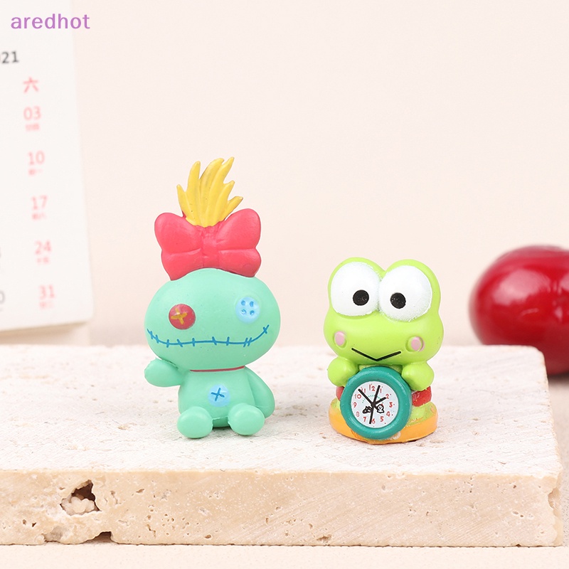 Đồng Hồ Báo Thức Keroppi Mini Bằng PVC 2.5CM DIY Mới