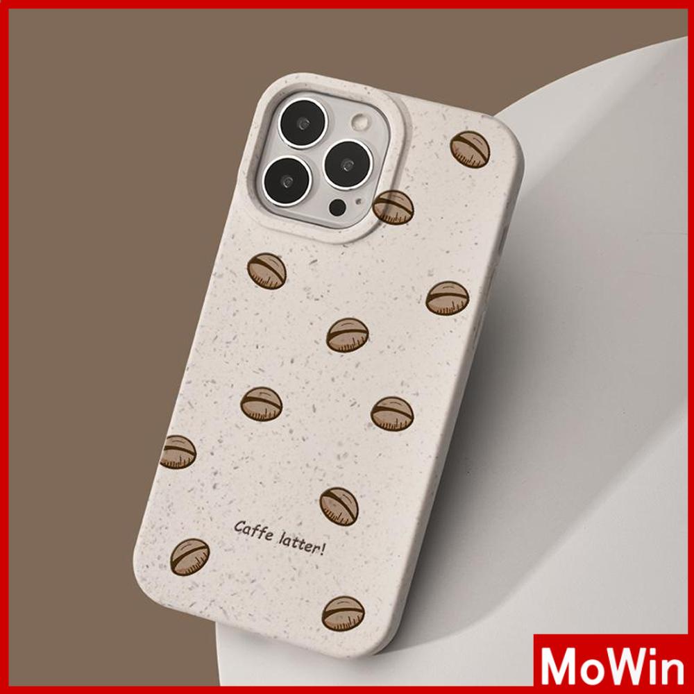 Ốp lưng iPhone 14 Pro max Ốp lưng iPhone Vỏ mềm có thể phân hủy thân thiện với môi trường Bảo vệ chống sốc mềm Hạt cà phê tối giản Tương thích với iPhone 13 Pro max 12 Pro Max 11 xr xs max 7 8Plus