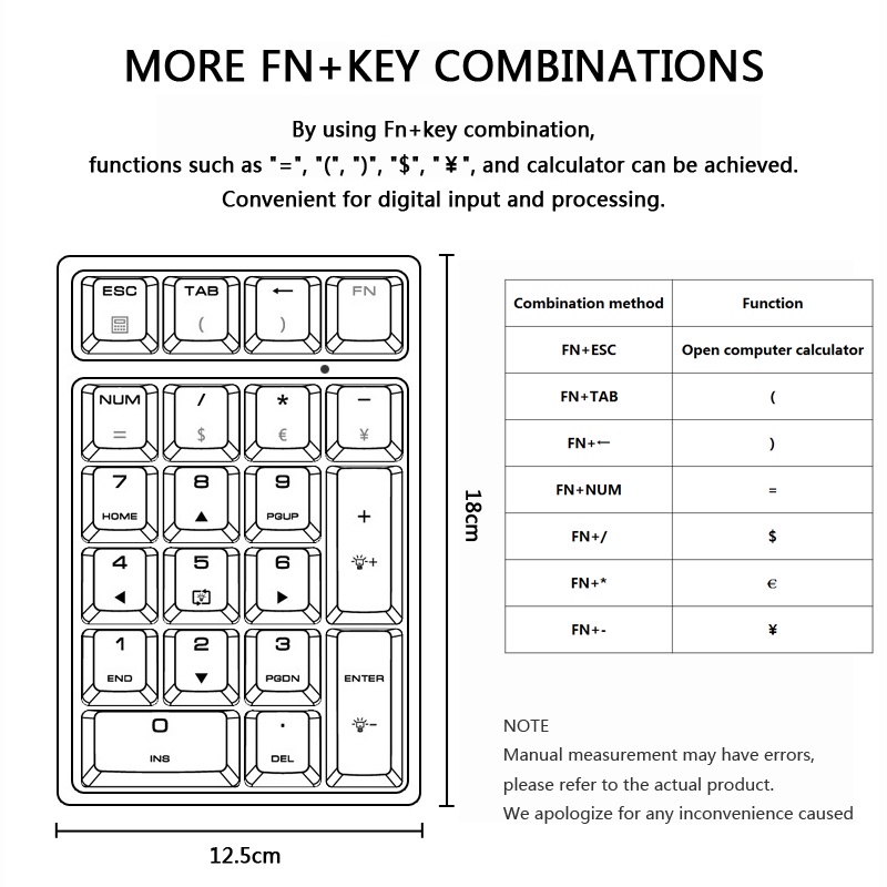 Bàn Phím Cơ Kỹ Thuật Số Trục Ngắn PBT / ABS Có Dây Đèn RGB Mini Cho Máy Tính Laptop