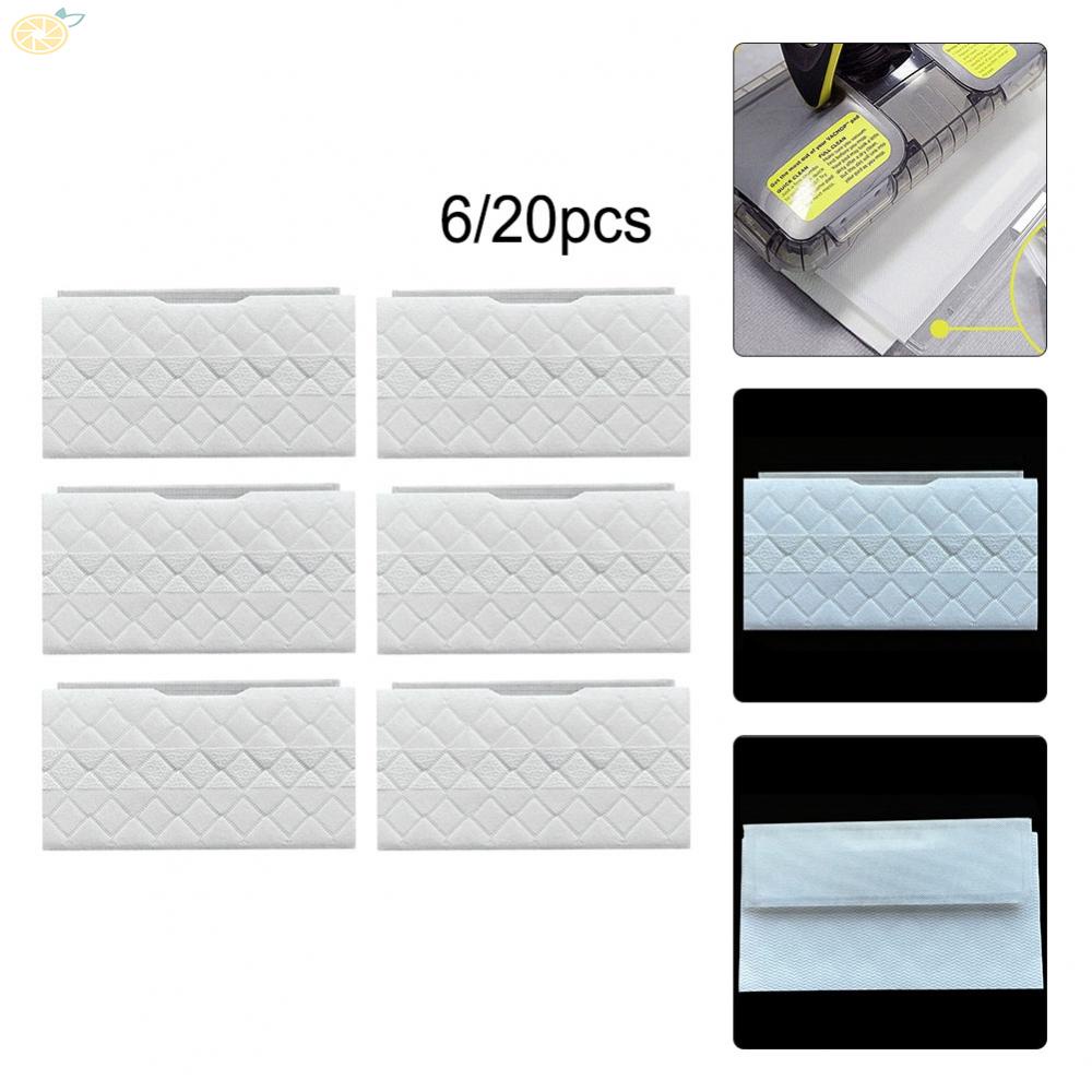 【VARSTR】Mop Pads 6/20pcs Decontamination High Water Absorption Strong Adsorption