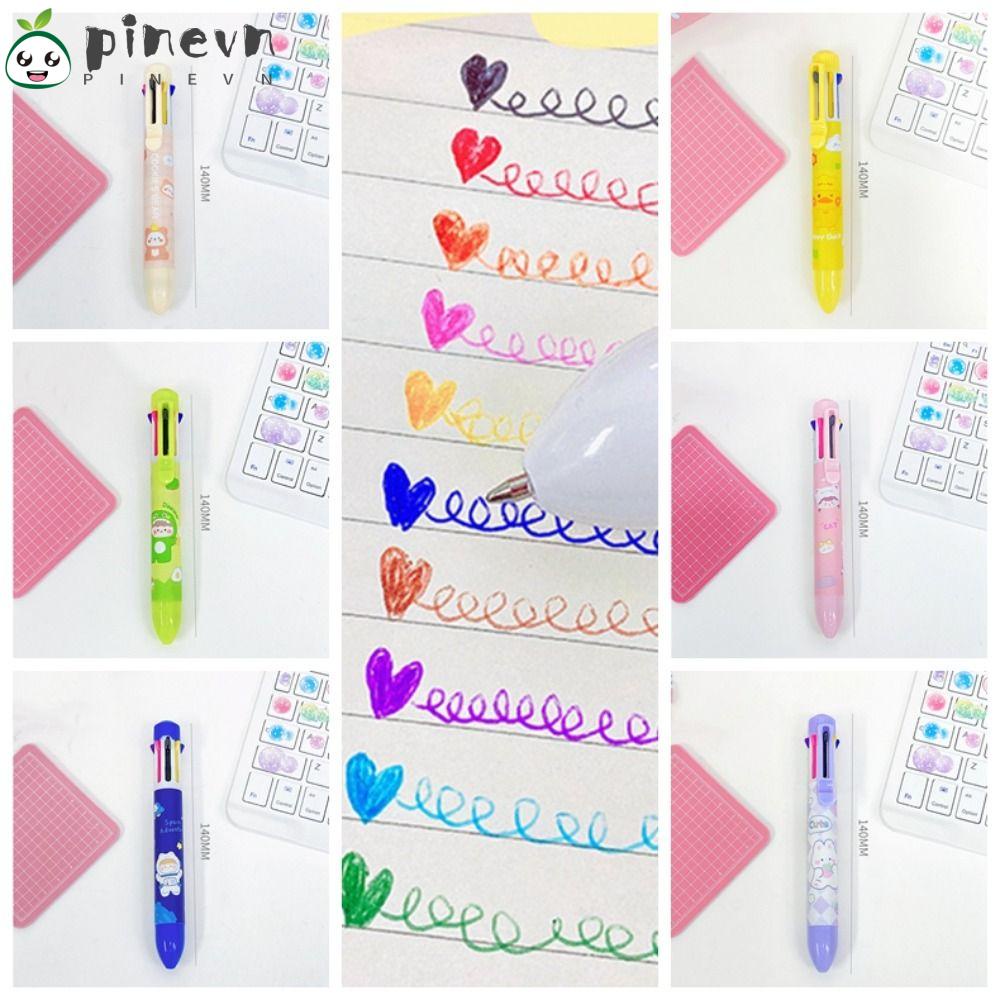 Set 3 Bút Bi 10 Màu Xinh Xắn