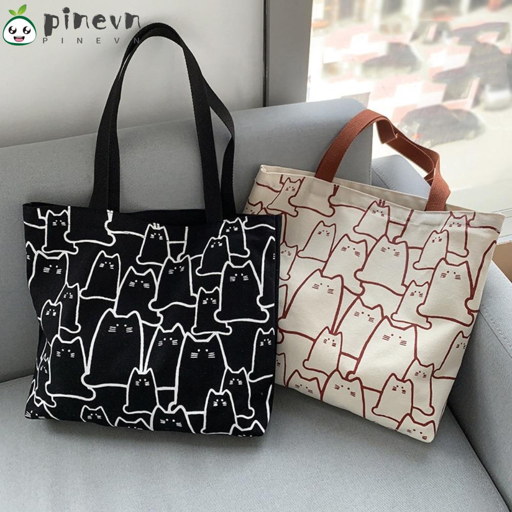 Túi vải Họa Tiết Hoạt Hình Phong Cách Nhật Bản