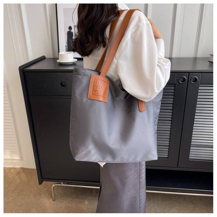 Túi Xách Vải Canvas Cỡ Lớn 33X33CM Phong Cách Nhật Bản Cho Nữ