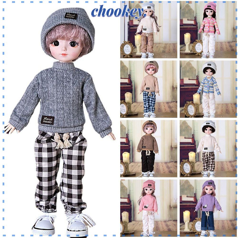 1 Bộ Quần Và Nón Đồ Chơi Búp Bê Cho Bé