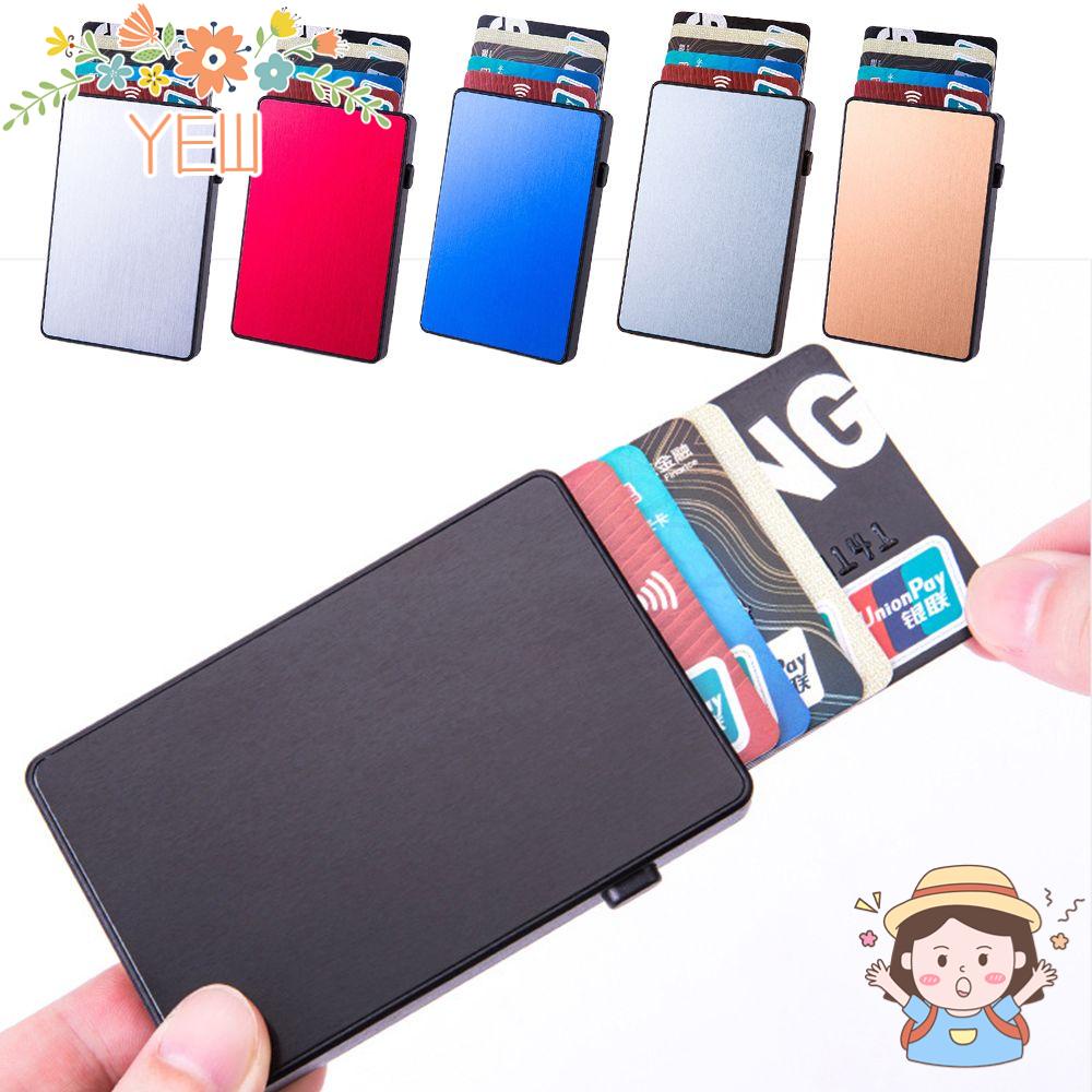 Ví Nhôm Tự Động Bật Lên Phong Cách Doanh Nhân Chống Trộm Tiện Dụng Cho Nam