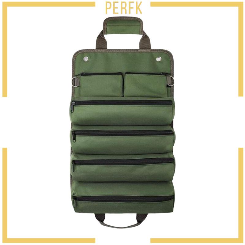 Túi Cuộn Vải Oxford Đựng Dụng Cụ Sửa Chữa Xe Hơi Đa Năng