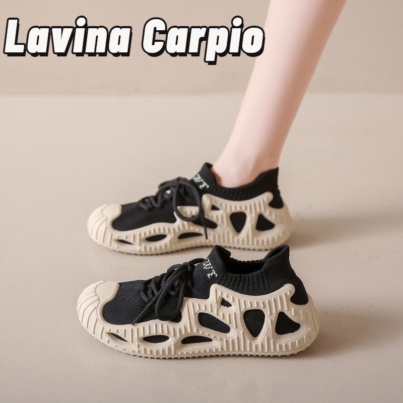 Lavina Carpio Giày Thể Thao Chạy Bộ Vải Dệt Thoáng Khí Thời Trang Mới Cho Nữ Sinh