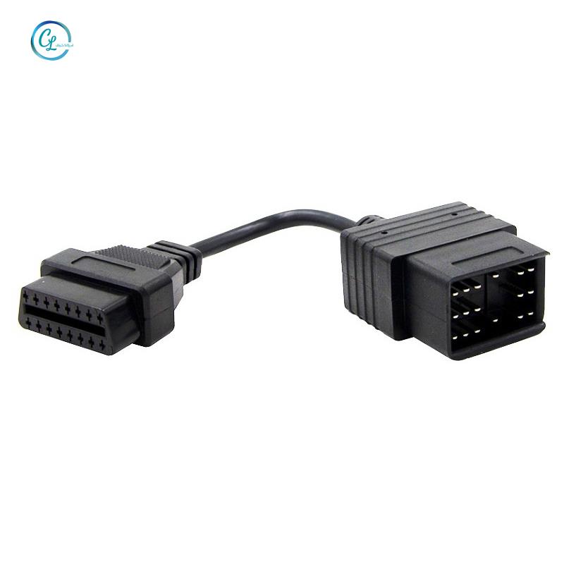 Dây CáP ChuyểN ĐổI OBD II 17Pin Sang 16Pin OBD 2 Lỗ CắM 17 Pin OBDII Cho Toyota