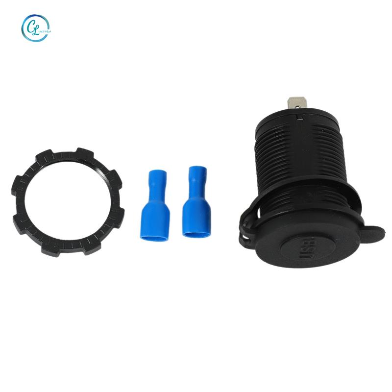 Tẩu Sạc Hai Cổng USB 5V 3.1A 12V 24V Chuyên Dụng Cho Xe Hơi Điện Thoại