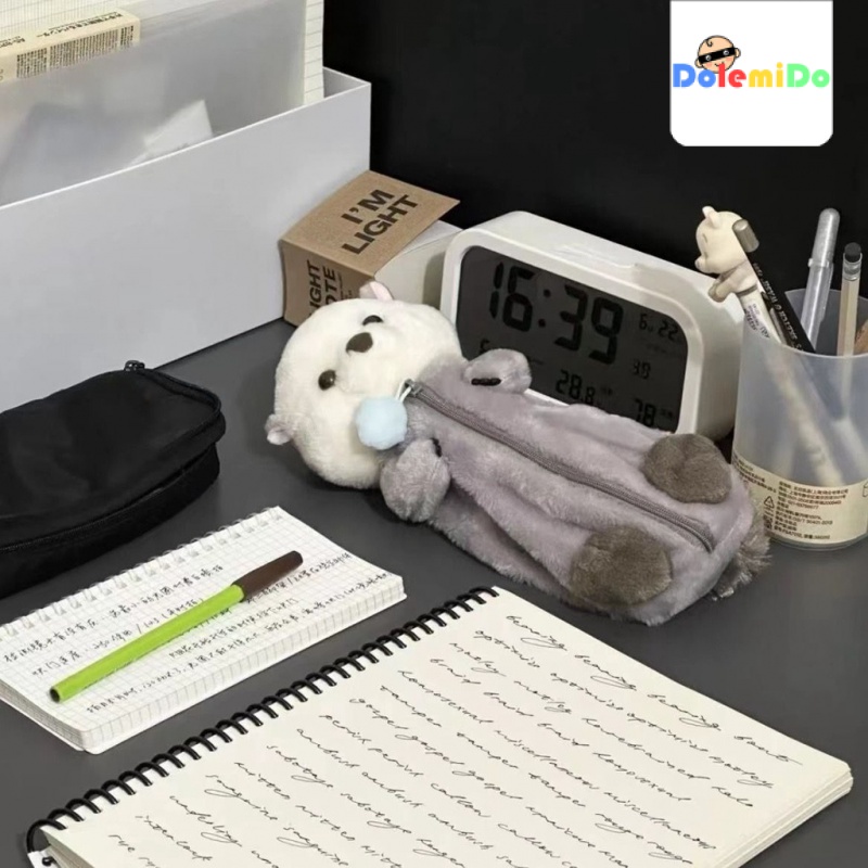 Hàng Có Sẵn Xiaohongshu Túi Đựng Bút Chì Búp Bê Nhồi Bông Công Nghệ Cao Làm Quà Tặng Sinh Nhật Cho Bạn Gái / Bé Trai / Bạn Gái