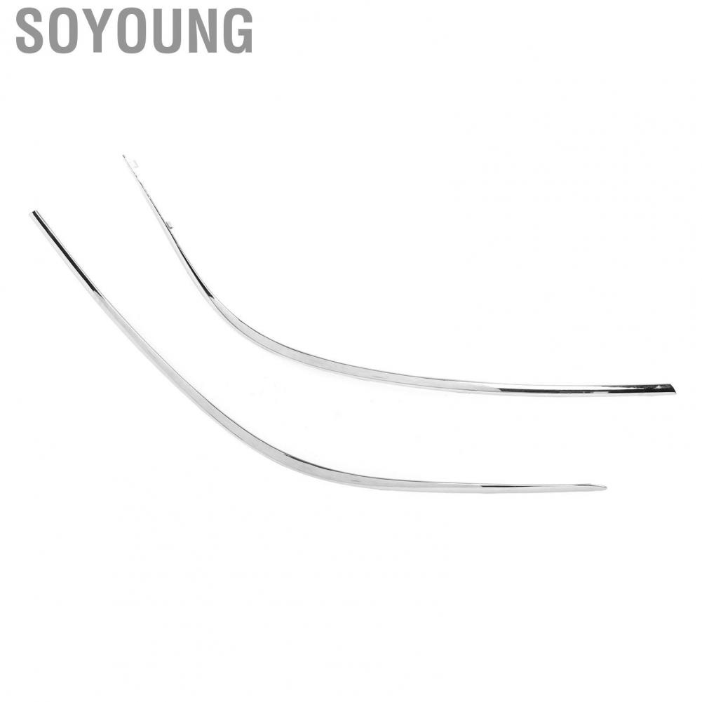 Soyoung 2218850121  Scratch Resistant Front Bumper Outer Molding Trim for S350 S400 S550