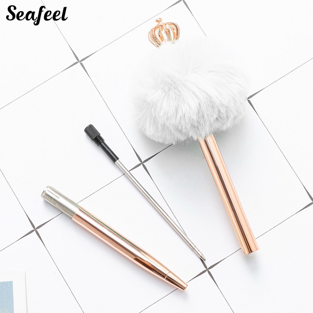 Bút Bi Thiết Kế Vương Miện Màu Sắc Tươi Sáng Thoải Mái Cho Học Sinh / Văn Phòng