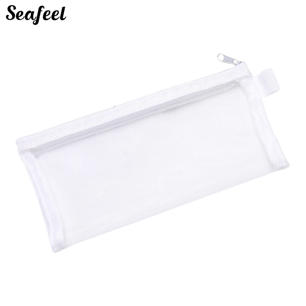 Túi Đựng Bút Chì Sức Chứa Lớn Có Khóa Kéo Có Thể Tái Sử Dụng Cho Học Sinh