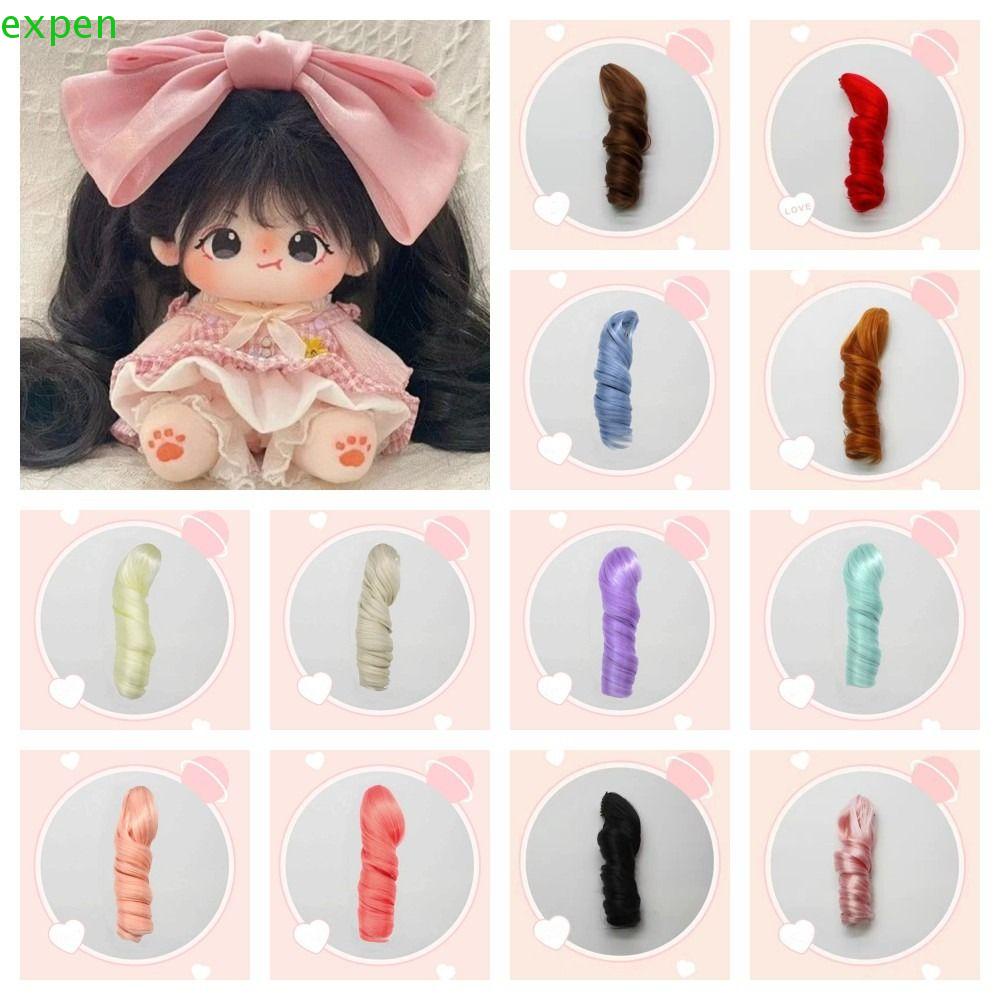 Tóc Giả Dài Màu Nâu Ngọt Ngào Dành Cho Búp Bê BJD SD