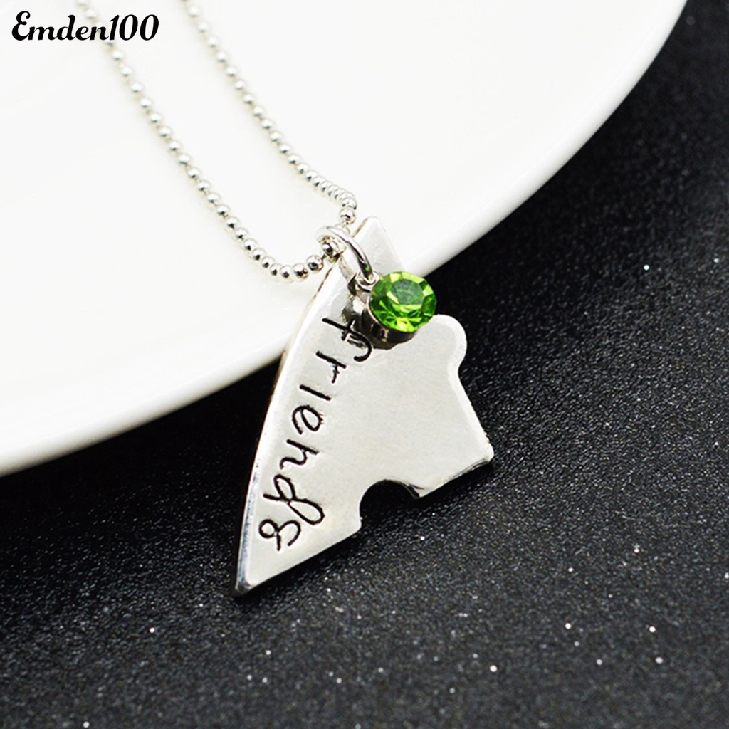 Bộ 4 Vòng cổ Mặt Trái Tim Đính Đá Thời Trang