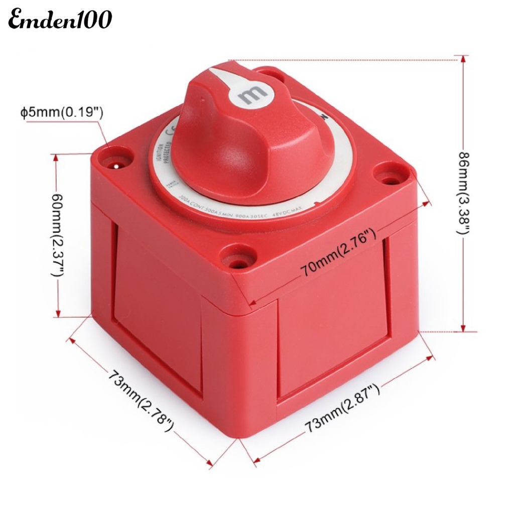 Vỏ Bọc Công Tắc Ngắt Kết Nối Không Thấm Nước Cho Tàu Thuyền