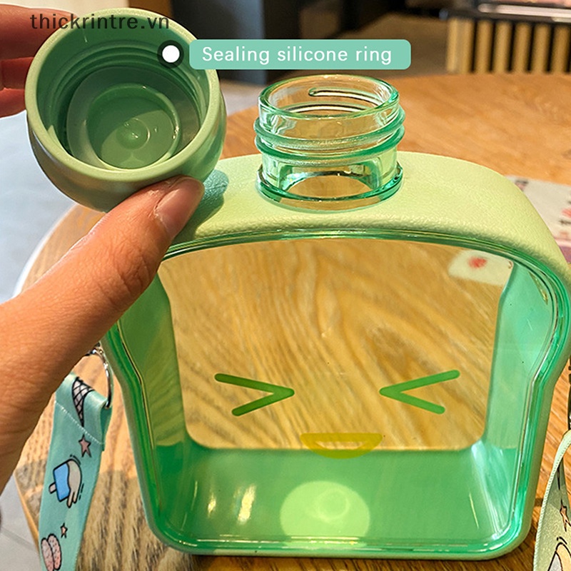 Bình Nước 380ml / 12.85oz Hình Bánh Mì Vui Nhộn