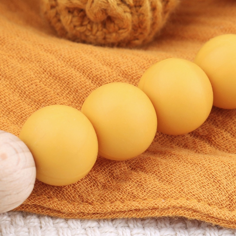 Kẹp Giữ Núm Vú Giả Bằng Len Móc Tiện Dụng Cho Bé Sơ Sinh