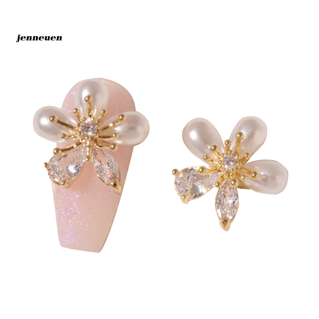 Phụ Kiện Trang Trí Móng Tay Đính Đá Zircon Lấp Lánh DIY