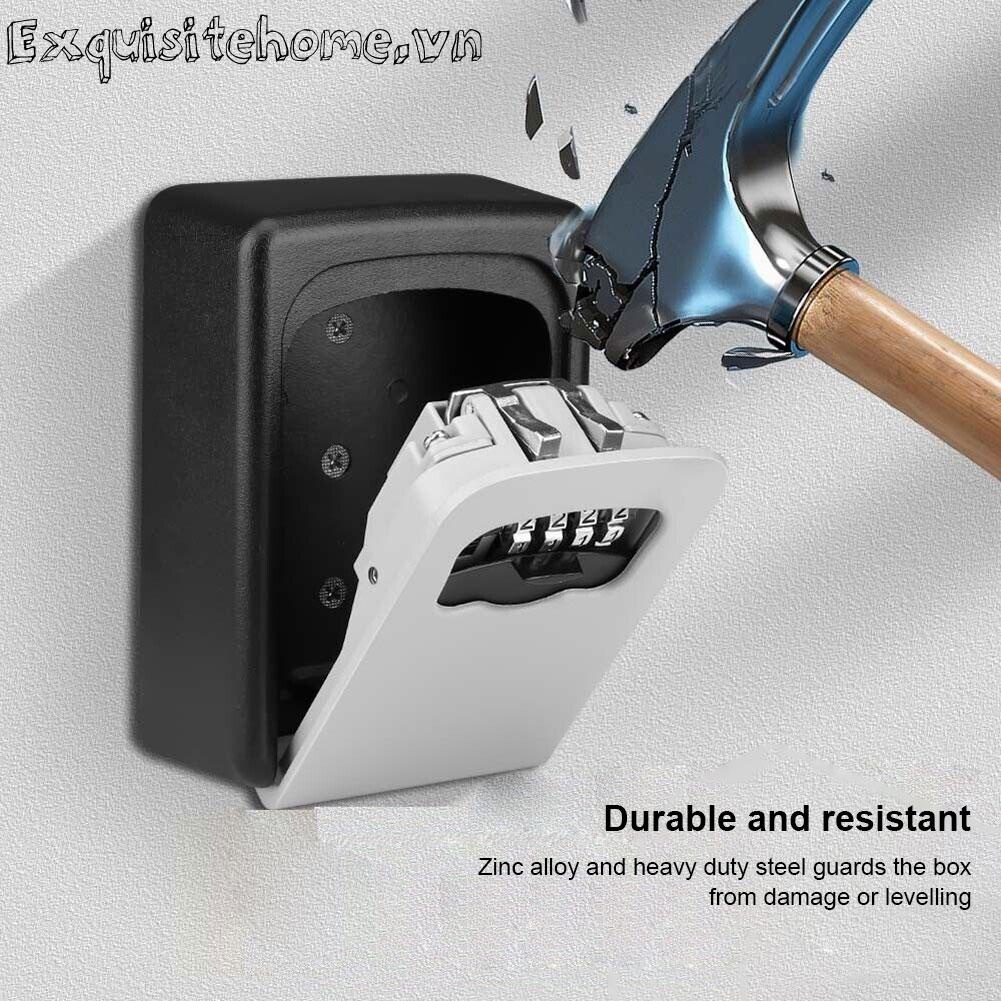 Hộp Đựng Chìa Khóa Gắn Tường An Toàn Cho Xe Hơi