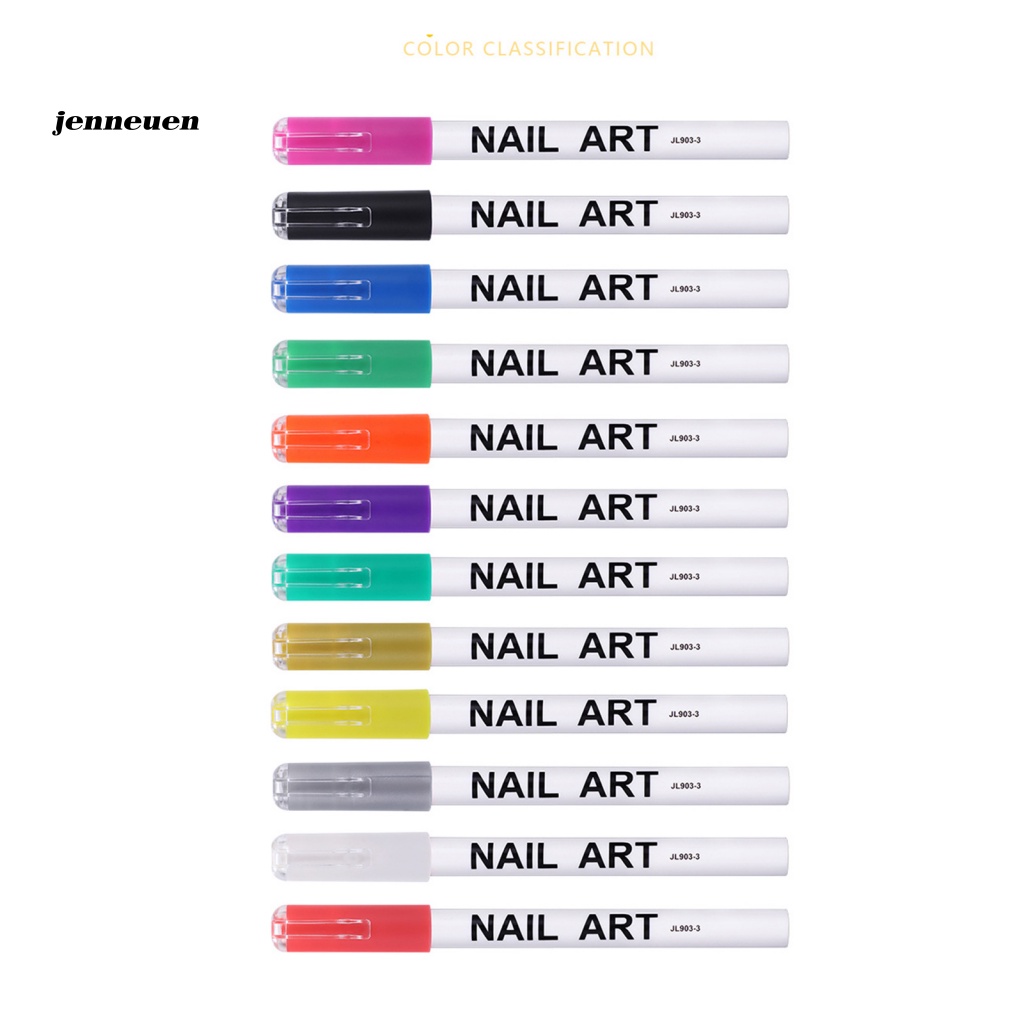 Bút Vẽ Móng Gel UV Chiết Xuất Tự Nhiên Màu Đen Dành Cho Bạn Gái