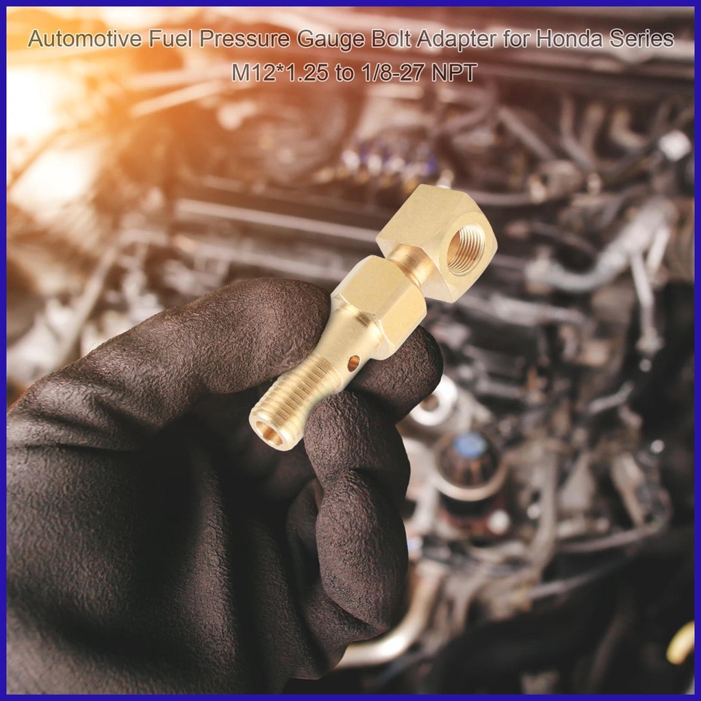 Đầu Nối Chuyển Đổi Áp Suất Nhiên Liệu Cho M12 X 1.25 Sang 1 / 8-27 robpvn