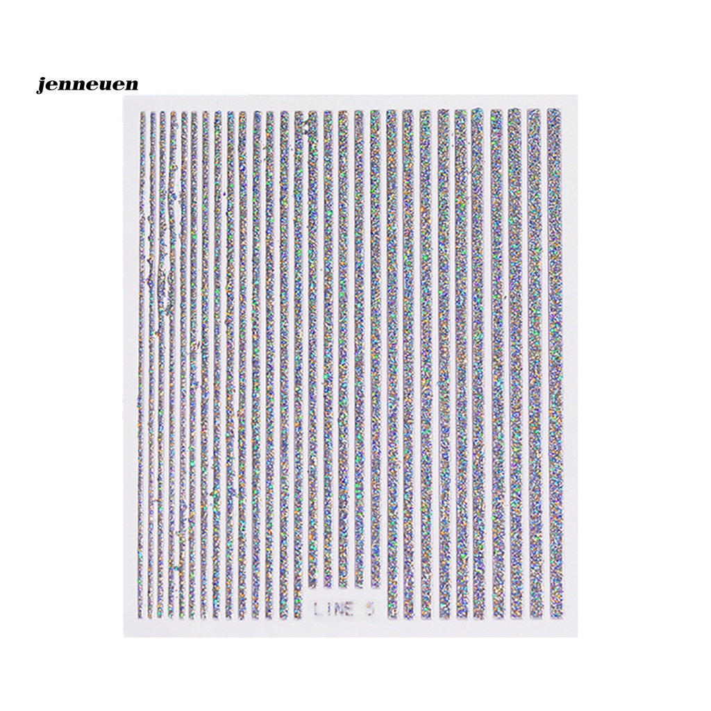 Miếng Dán Trang Trí Móng Nghệ Thuật Họa Tiết Lấp Lánh Có Thể Tháo Rời