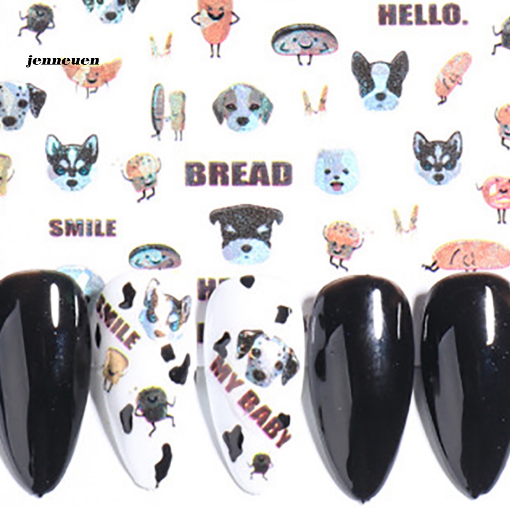 Miếng Dán Trang Trí Móng Tay Họa Tiết Ren Xinh Xắn Thoải Mái