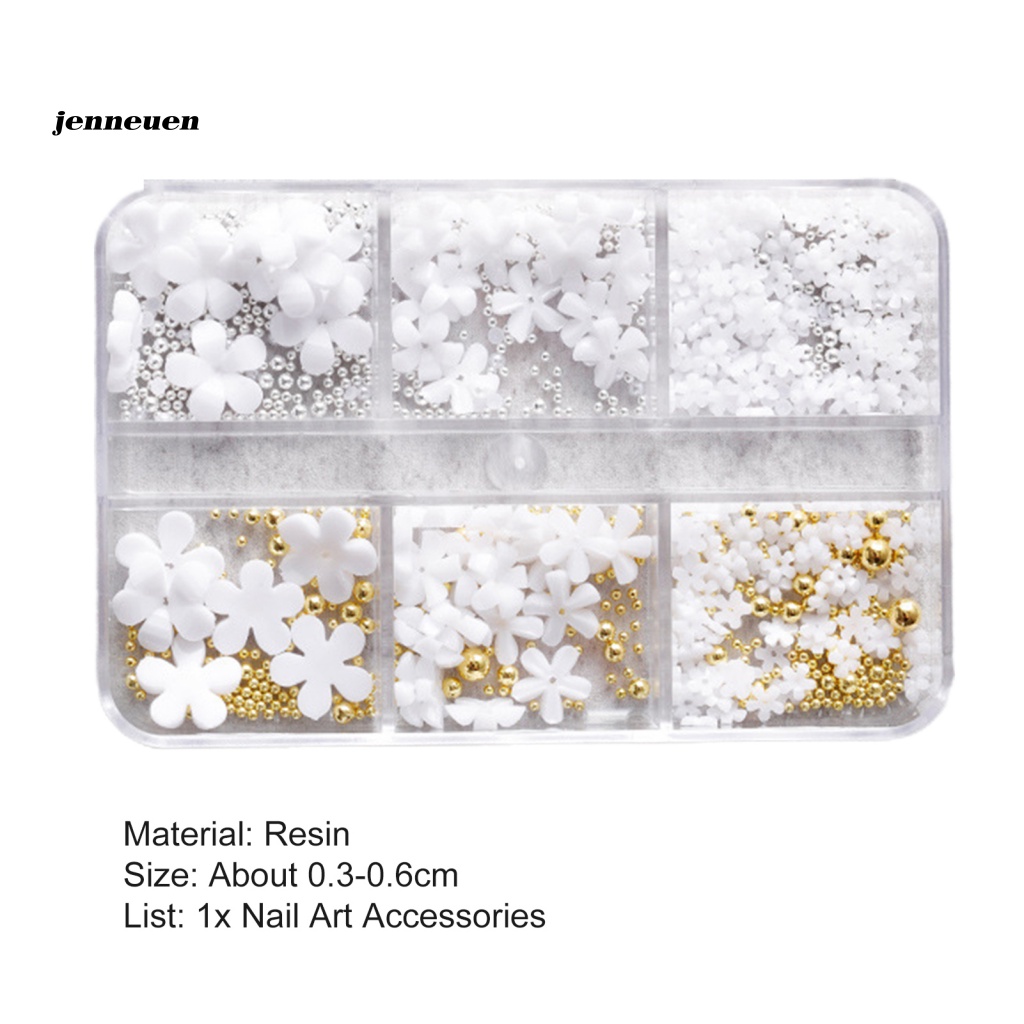 Phụ Kiện Trang Trí Móng Tay Hình Hoa Nhỏ Dễ Thương Sáng Tạo