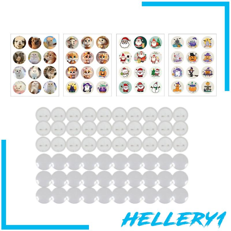 Bộ Huy Hiệu Cài Áo Hình Tròn Có Thể Thay Đổi Nhiều Hình Dạng Siêu Bền Tiện Dụng DIY