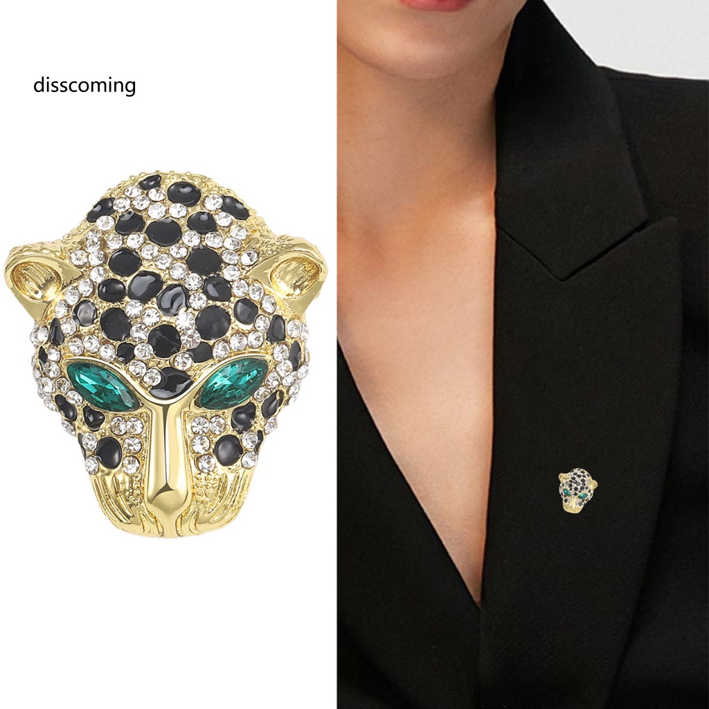 Áo Thun SL SL SL SL SL SL SL| Ghim Cài Áo Hình Đầu Báo Đính Đá Thời Trang Cho Nam