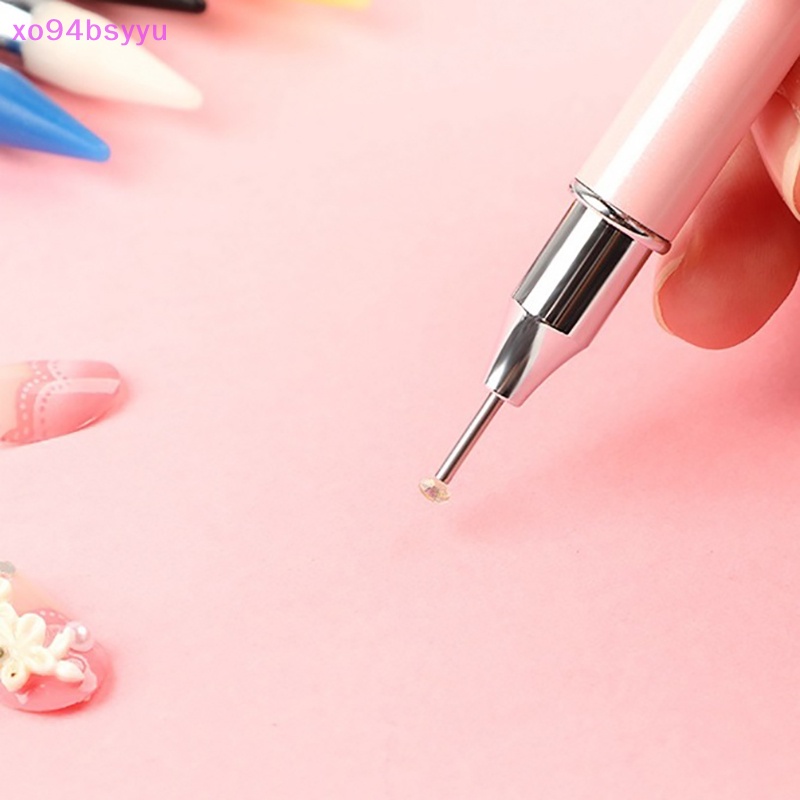 Bút Hai Đầu Xoay Đính Đá Trang Trí Móng Tay Nghệ Thuật Xo94Bsyu
