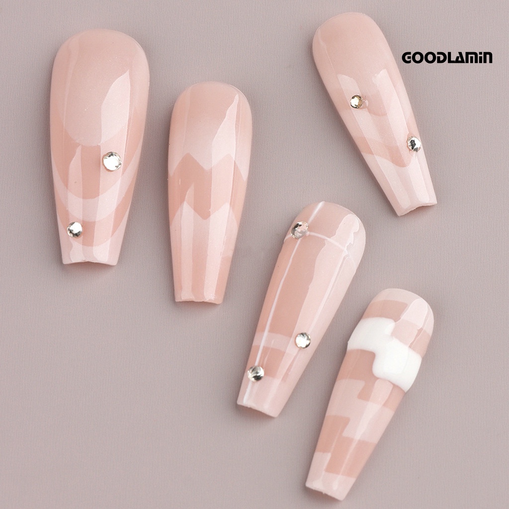 Set 6 Miếng Dán Đường Viền Trang Trí Móng Tay Nghệ Thuật