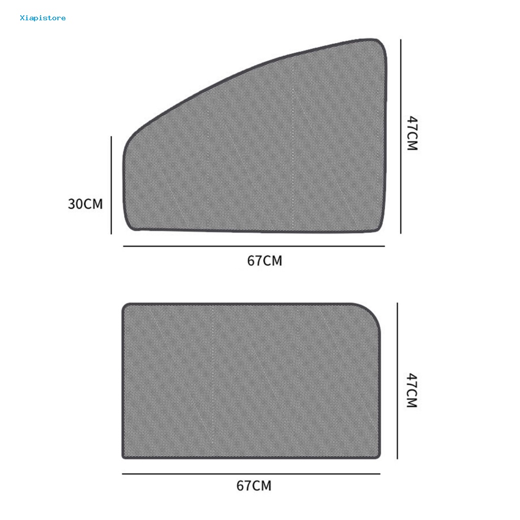 Tấm Lưới Từ Tính Che Nắng / Tia UV Bảo Vệ Cửa Sổ Xe Hơi Thông Dụng Có Thể Tái Sử Dụng