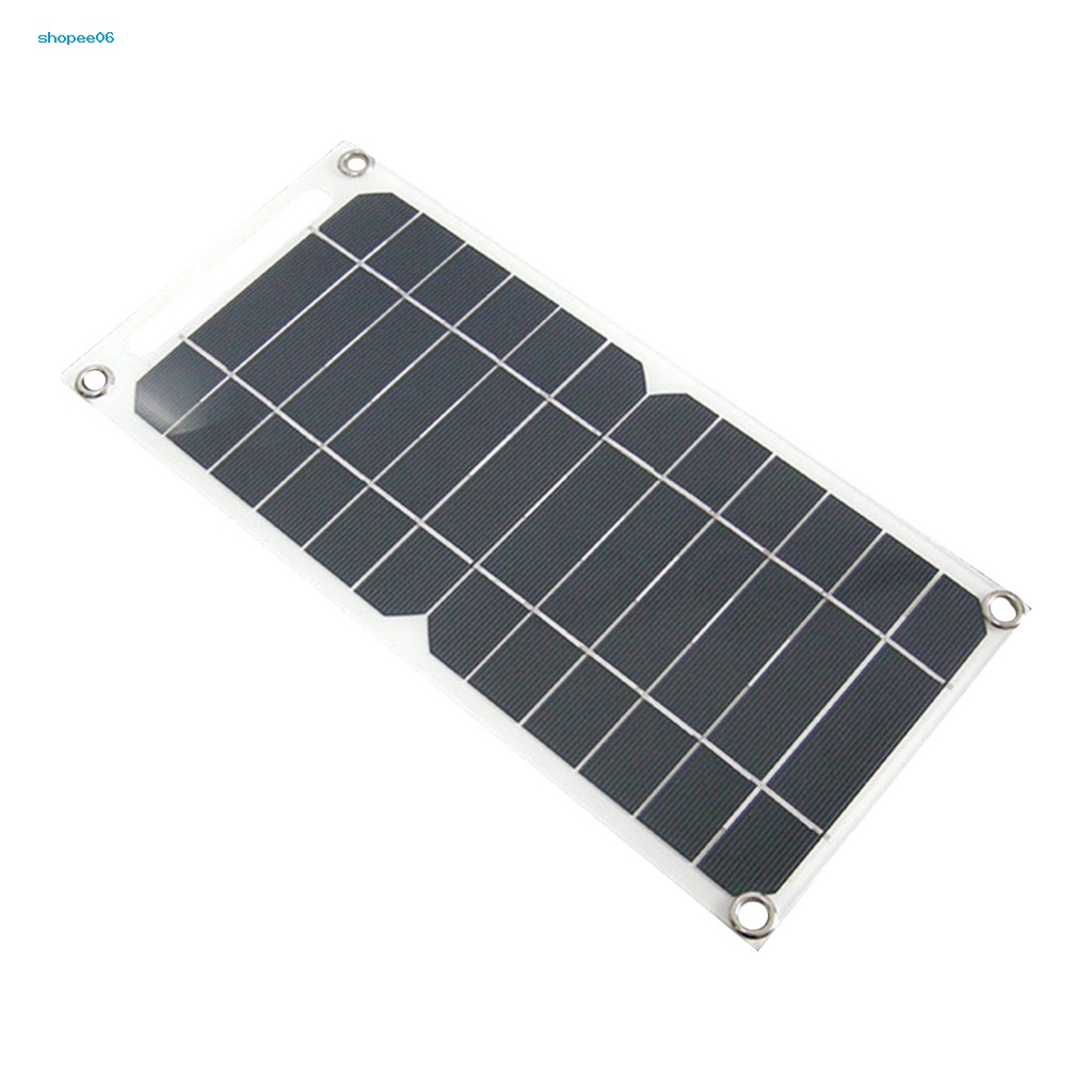 Tấm Pin Năng Lượng Mặt Trời PEMG Chống Thấm Nước Kèm Sạc USB 5V Hiệu Monocrystalline Chất Lượng Cao