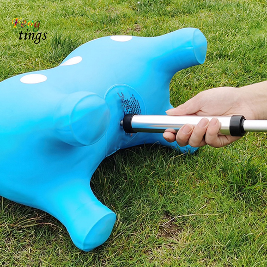 1 Bộ Dụng Cụ Bơm Bóng Rổ Với Ống Nối Dài Bằng Hợp Kim Nhôm Tiện Dụng