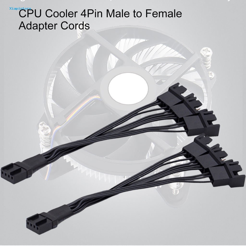 Set 5 Dây Cáp Quạt Chính 14cm Chống Nhiễu Nhiễu &amp; Nhiễu 3 Trong 1 Kết Nối CPU PWM