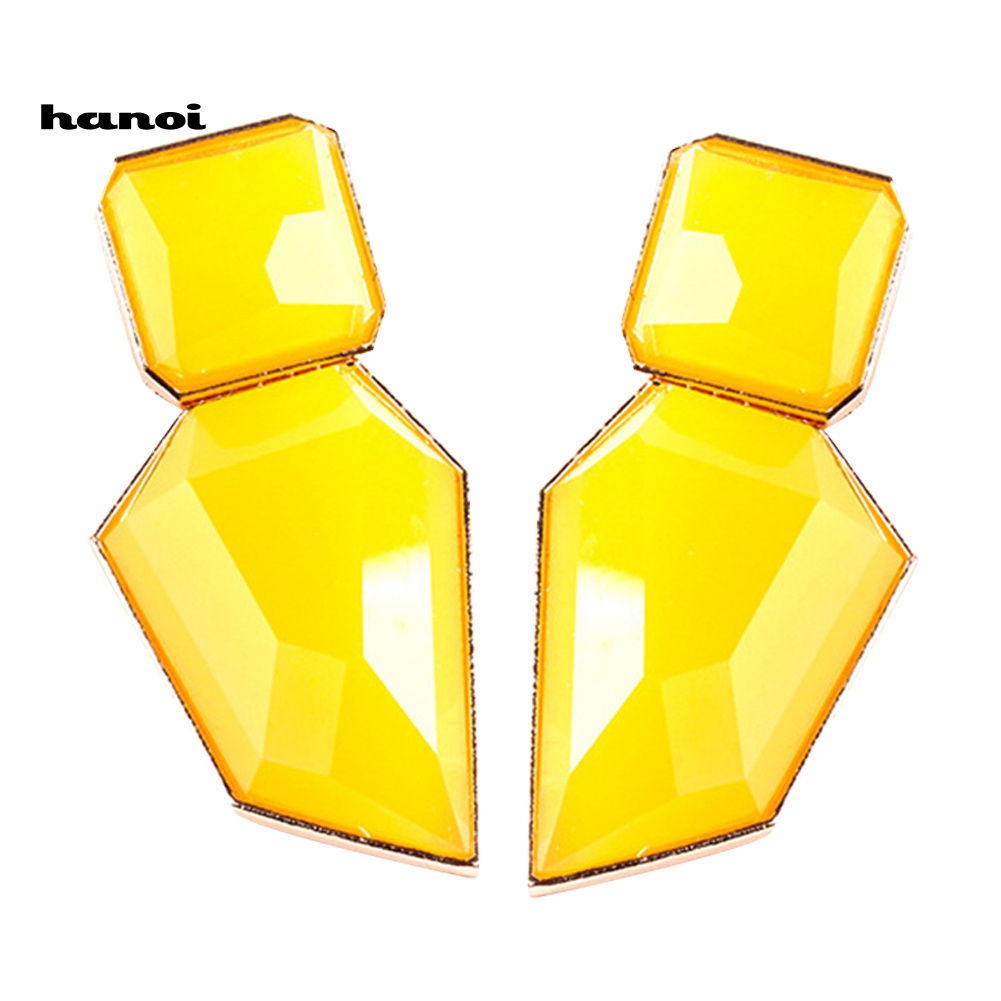 Khuyên Tai Nữ Kiểu Dáng Hình Học Thời Trang Cá Tính