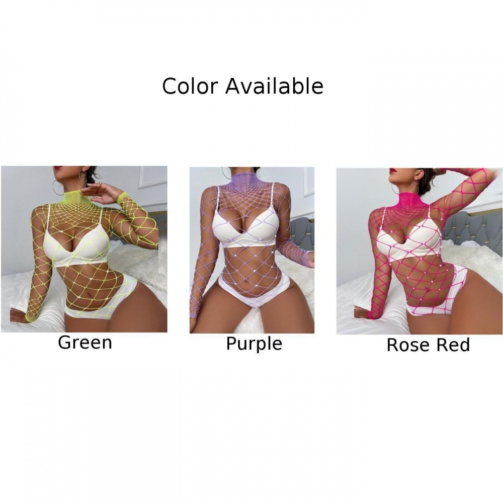 Womens bodysuit dancewear fashion lingerie nightclub nightwear sleepwear