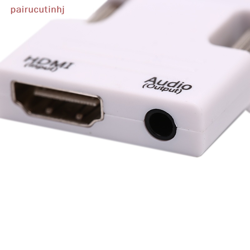 Cặp Đầu Chuyển Đổi VGA Sang HDMI Full HD 1080P Cho Laptop PC Sang TV AV HDTV