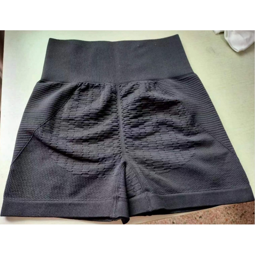 Quần Short Thể Thao Lưng Cao Không Đường May Thời Trang Cho Nữ