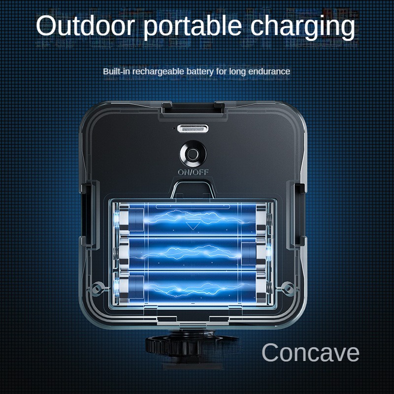 Đèn LED Mini Kẹp Gắn Điện Thoại Hỗ Trợ Chụp Ảnh Selfie 2500K-9000K Cho iPhone Samsung Huawei Xiaomi