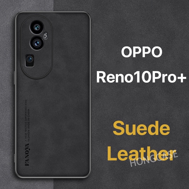 Ốp Điện Thoại Da Cừu Cứng Sang Trọng Cho OPPO Reno10 5G Reno10Pro Reno 10 Pro 10Pro