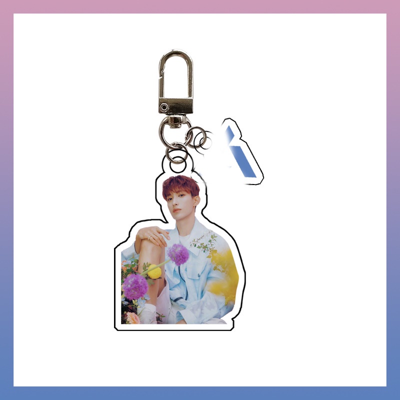 Móc Khóa Hai Mặt Bằng Acrylic In Họa Tiết Nhóm Nhạc Kpop Seventeen ALWAYS YOURTHHE8